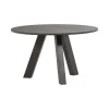 WOOOD Eettafels|Rhonda Eettafel Rond Eiken Middenbruin 129cm