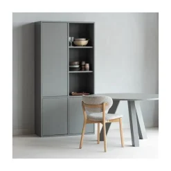 WOOOD Eettafels|Rhonda Eettafel Rond Eiken Warmgrijs 129cm