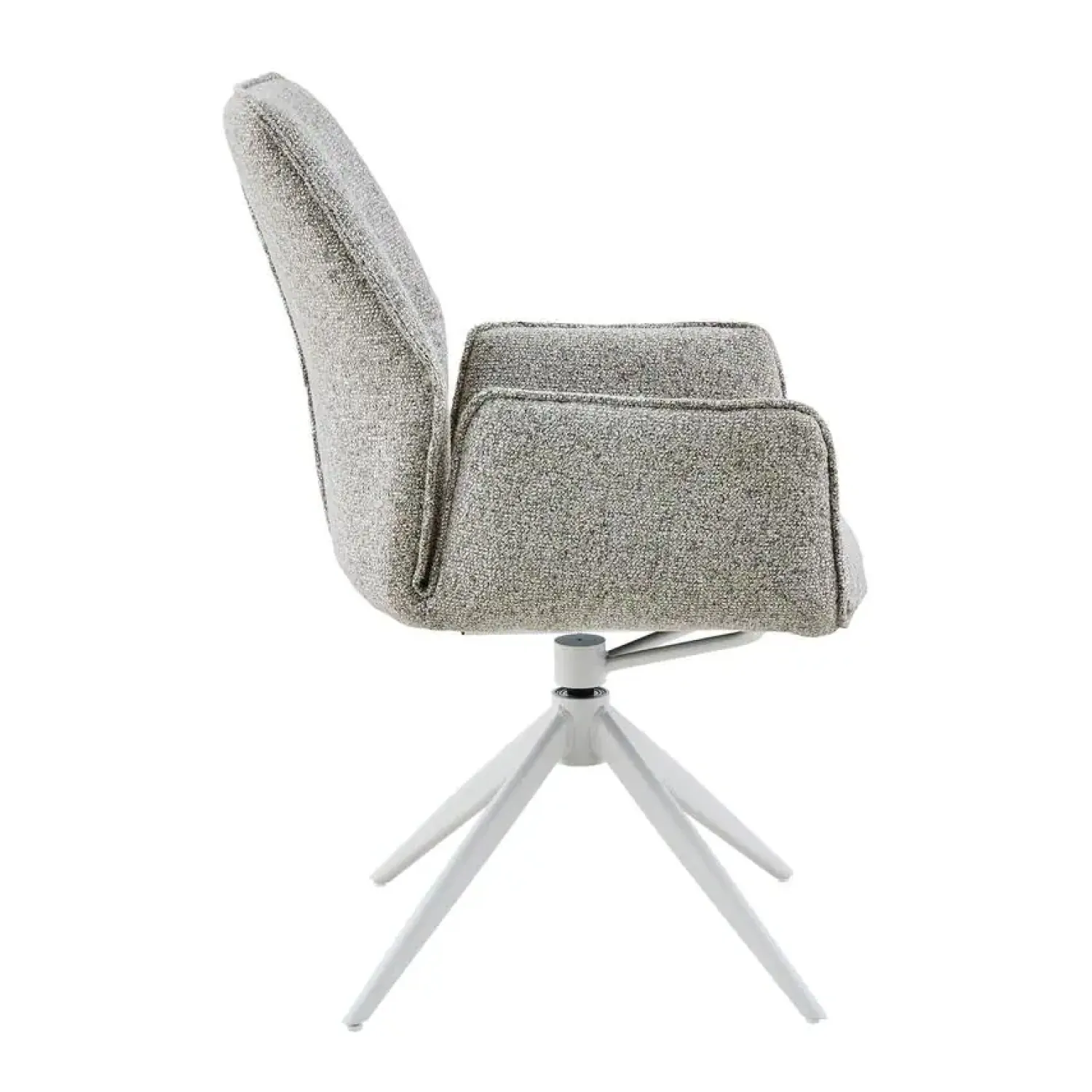 Furndea Eetkamerstoelen|Rico Eetkamerstoel Beige met armleuning