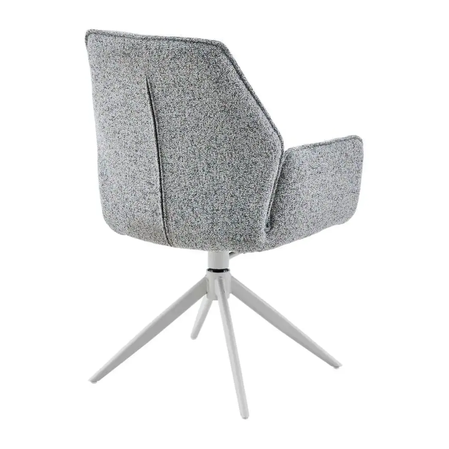 Furndea Eetkamerstoelen|Rico Eetkamerstoel Grijs met armleuning