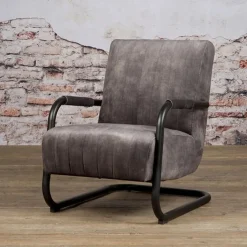 Tower living Fauteuils|Riva Fauteuil Antraciet