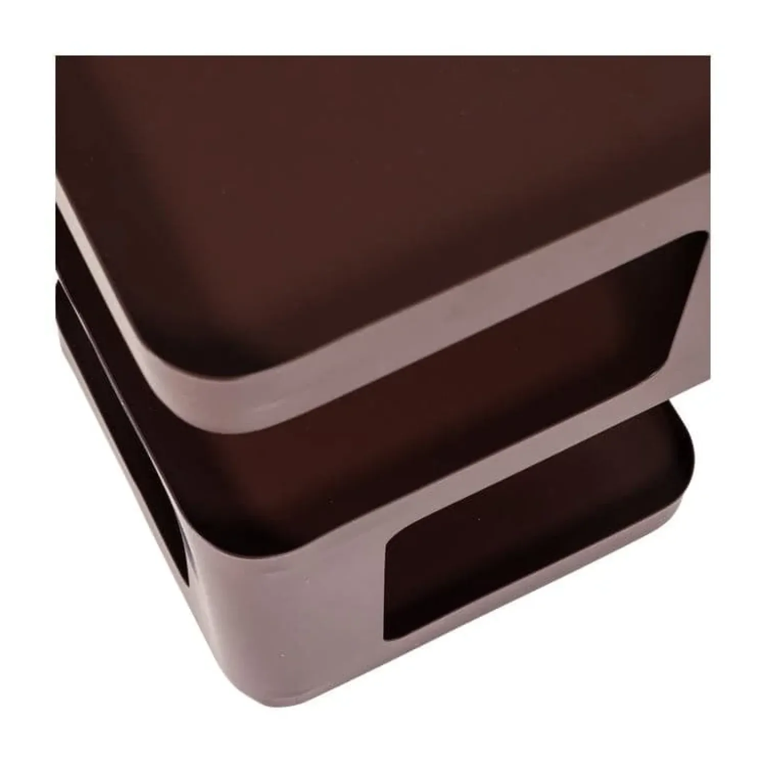 WOOOD Bijzettafels|Riv Bijzettafel Paars/Bruin 35cm