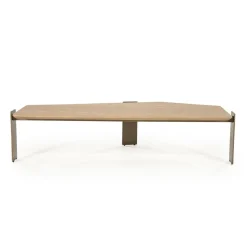 Eleonora Salontafels|Robert Salontafel Bruin hout 150cm