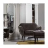 WOOOD Fauteuils|Rocco Fauteuil Velvet Warmgroen 92cm