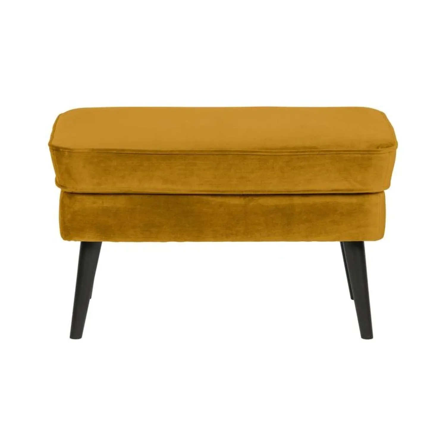 WOOOD Hockers|Rocco Hocker Velvet Oker 77cm