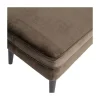 WOOOD Hockers|Rocco Hocker Velvet Warmgroen 77cm