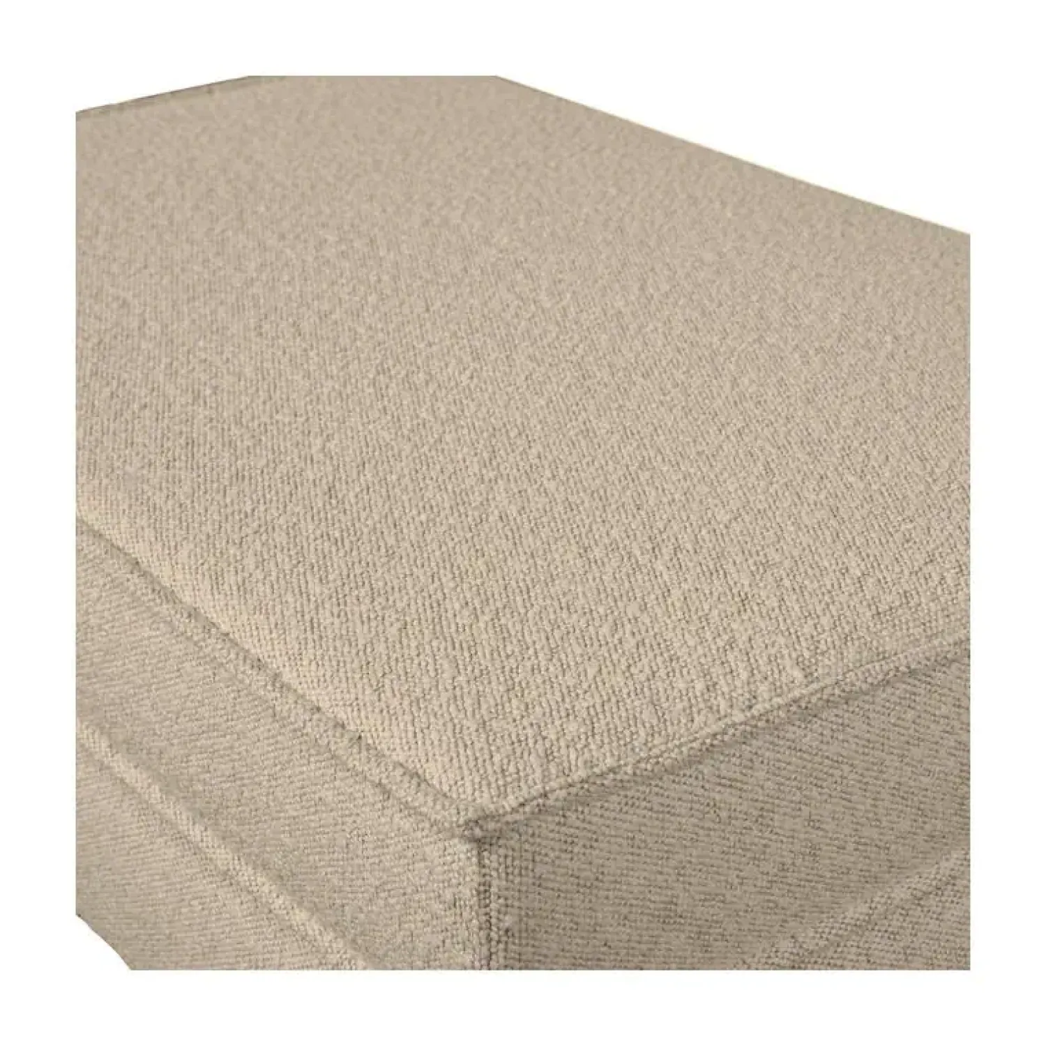 WOOOD Hockers|Rodeo Hocker Bouclé Beige 84cm