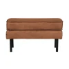 WOOOD Hockers|Rodeo Hocker Ecoleer Cognac 84cm