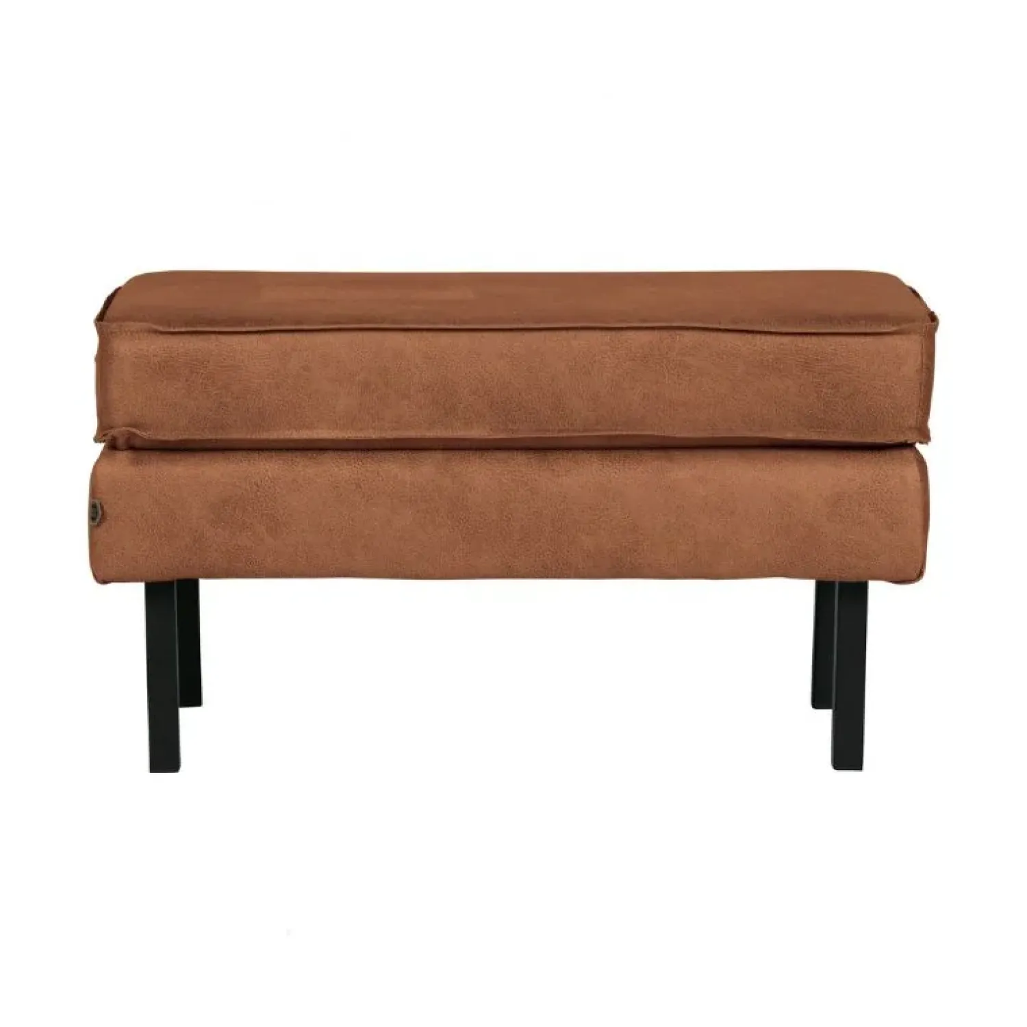 WOOOD Hockers|Rodeo Hocker Ecoleer Cognac 84cm