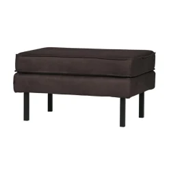 WOOOD Hockers|Rodeo Hocker Ecoleer Zwart 84cm