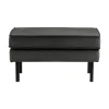 WOOOD Hockers|Rodeo Hocker Velvet Antraciet 84cm