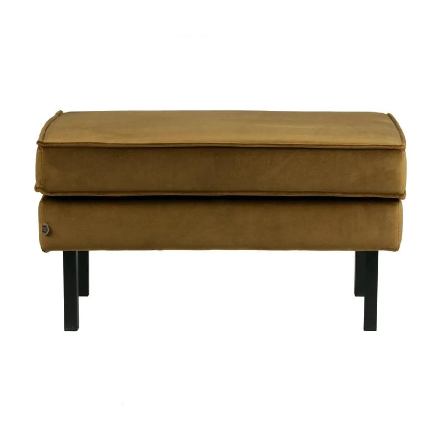 WOOOD Hockers|Rodeo Hocker Velvet Honinggeel 84cm