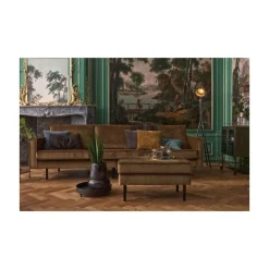 WOOOD Hockers|Rodeo Hocker Velvet Honinggeel 84cm