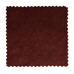 WOOOD Hockers|Rodeo Hocker Velvet Kastanjebruin 84cm