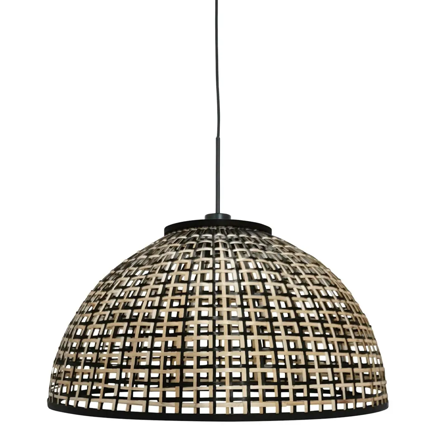 Steinmex Hanglampen|Roman Light 1-lichts Hanglamp Bamboe