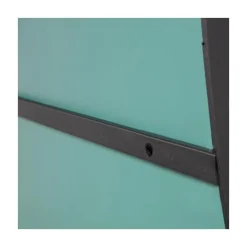 WOOOD Spiegels|Romee Organische Spiegel Metaal Zwart 70cm