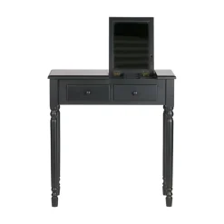 WOOOD Sidetables|Romy Sidetable Hout Zwart 75cm