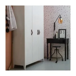 WOOOD Sidetables|Romy Sidetable Hout Zwart 75cm