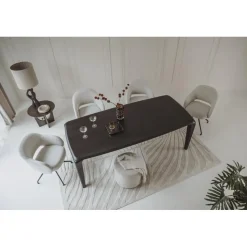 Tower living Eettafels|Ronta Eettafel bruin mangohout 240cm