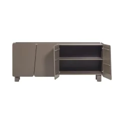 WOOOD Dressoirs|Industriele Kasten|Root Dressoir Truffel bruin 200cm