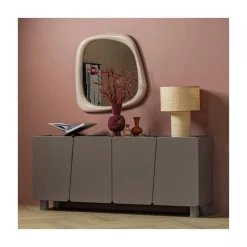 WOOOD Dressoirs|Industriele Kasten|Root Dressoir Truffel bruin 200cm