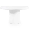 By Boo Eettafels|Rorik Eetkamertafel rond wit 130cm