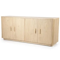 Eleonora Dressoirs|Industriele Kasten|Rosenborg Dressoir Eikenhout 175 cm