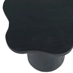 Mysons Salontafels|Rosetta Salontafel Organisch Zwart 98cm