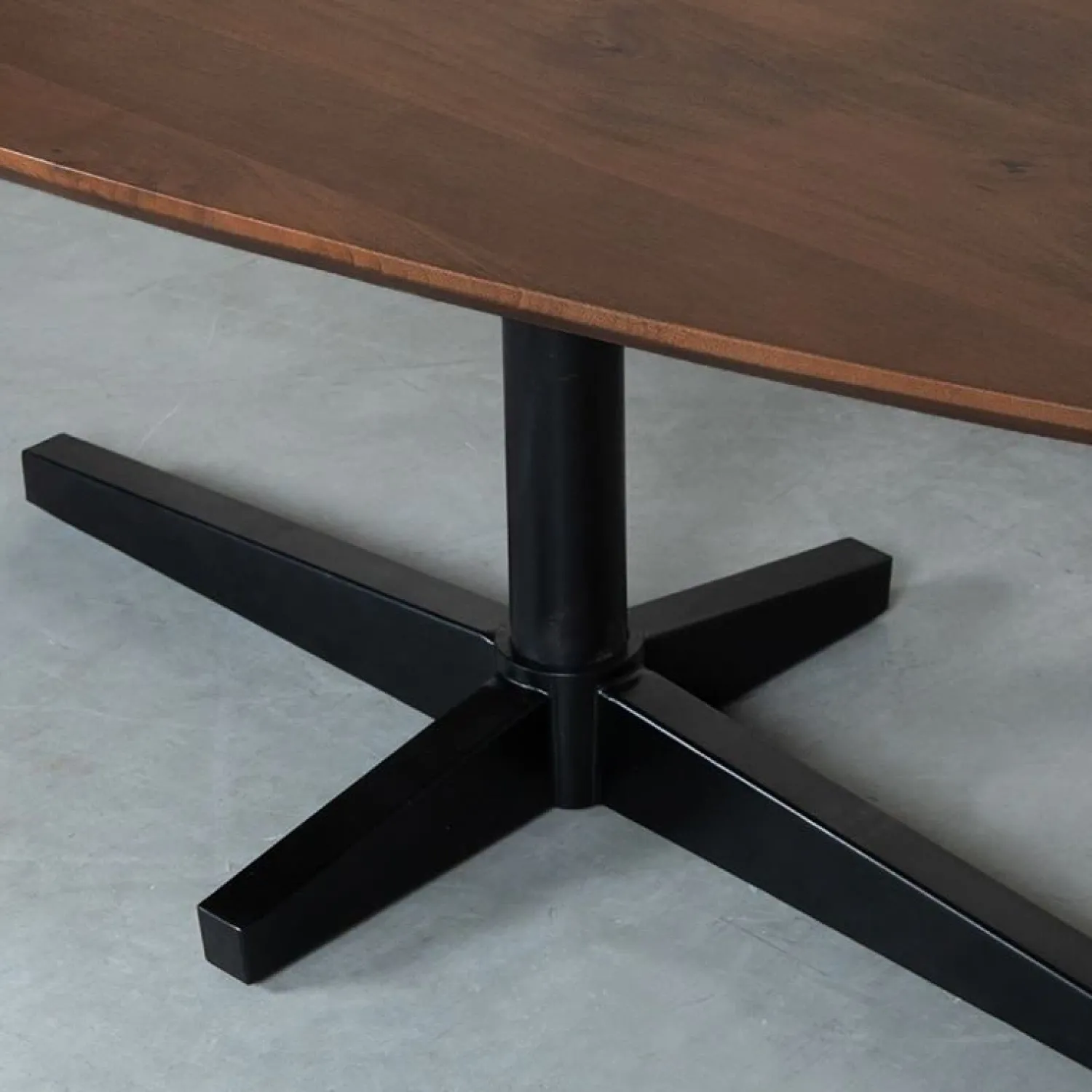 Label51 Eettafels|Rosie Eetkamertafel organisch Espresso 180 cm
