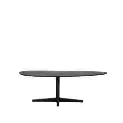 Label51 Eettafels|Rosie Eetkamertafel organisch Zwart 180 cm
