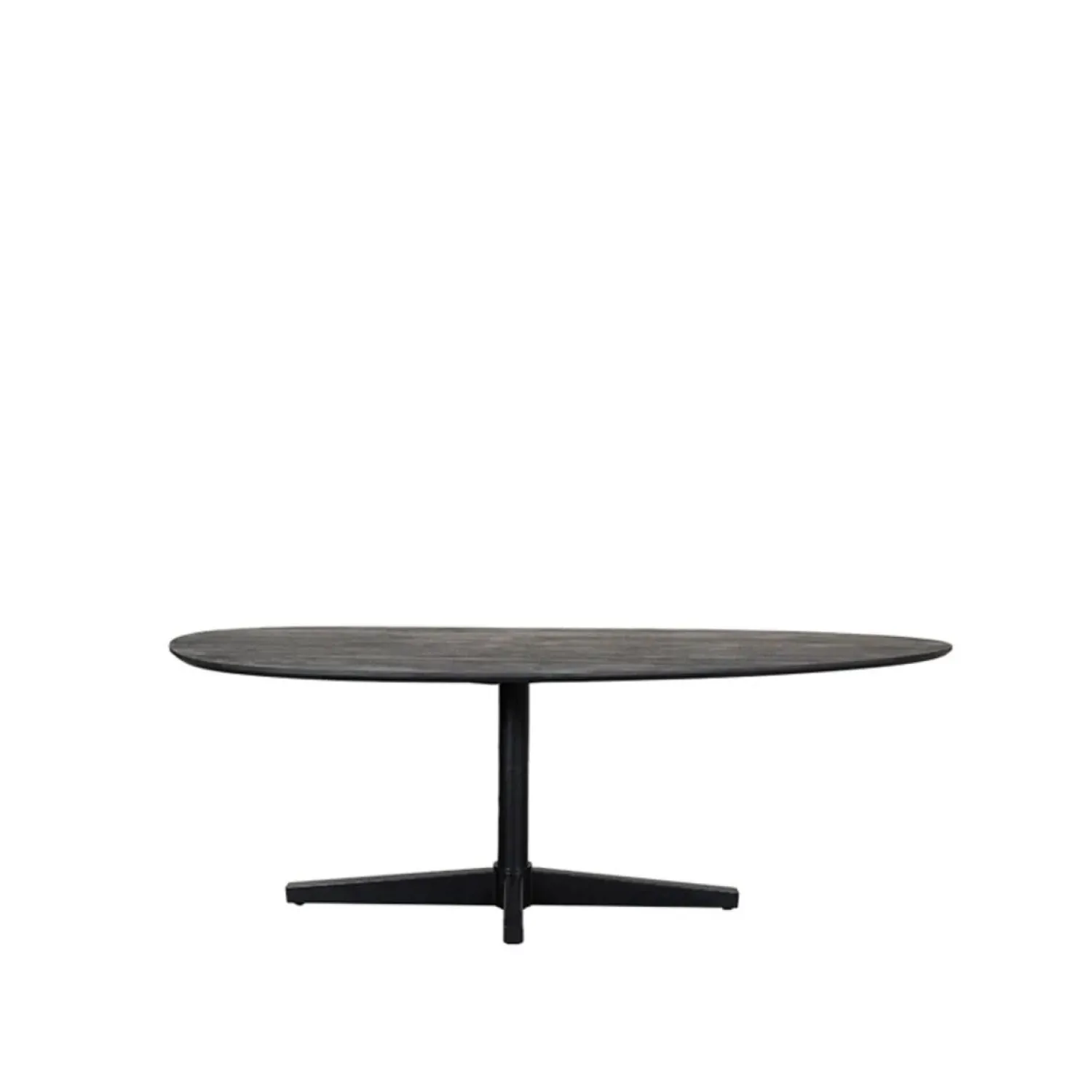 Label51 Eettafels|Rosie Eetkamertafel organisch Zwart 220 cm