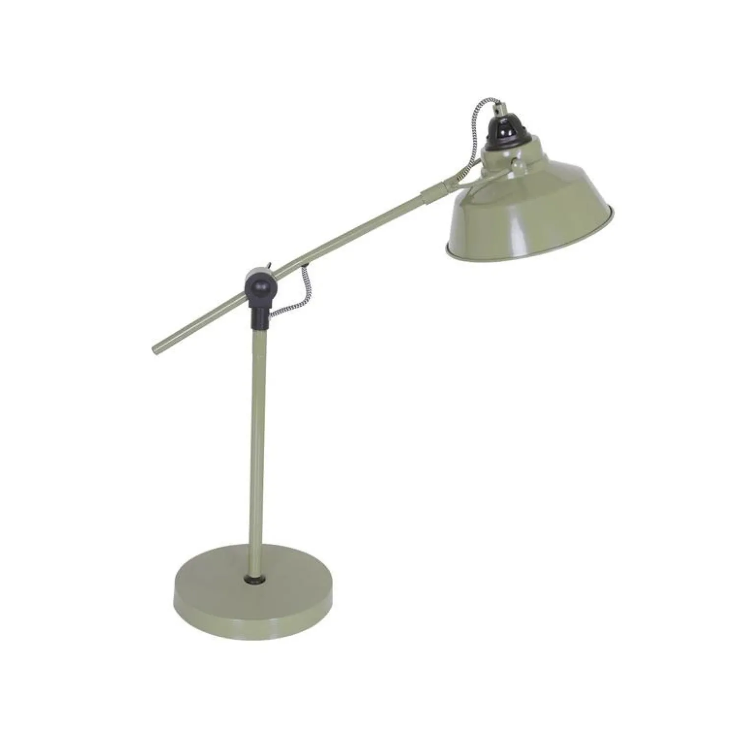 Steinmex Bureaulampen|Ross 1-lichts Bureaulamp Groen
