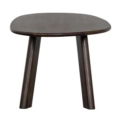 WOOOD Eettafels|Roundly Eettafel organisch Mangohout Walnoot 200cm