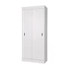 WOOOD Industriele Kasten|Kledingkasten|Row Kledingkast Wit Dennenhout 85cm