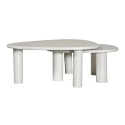 Vane Living Salontafels|Rune Salontafel set van 2 Beton cire