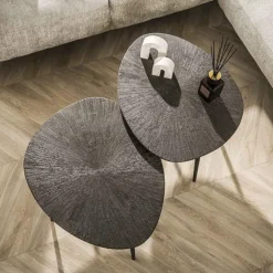 Kalfort Salontafels|Russell Salontafel set van 2 organisch Brons