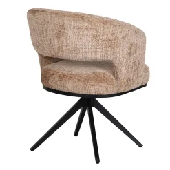 Pole to Pole Eetkamerstoelen|Sabrina Eetkamerstoel Karamel