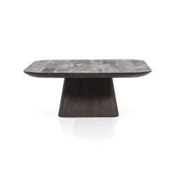Eleonora Salontafels|Salontafel Aron vierkant 80×80 bruin