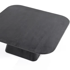 Eleonora Salontafels|Salontafel Aron vierkant 80×80 zwart