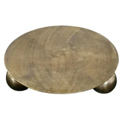 Furndea Salontafels|Salontafel Calma rond Goud 90 cm
