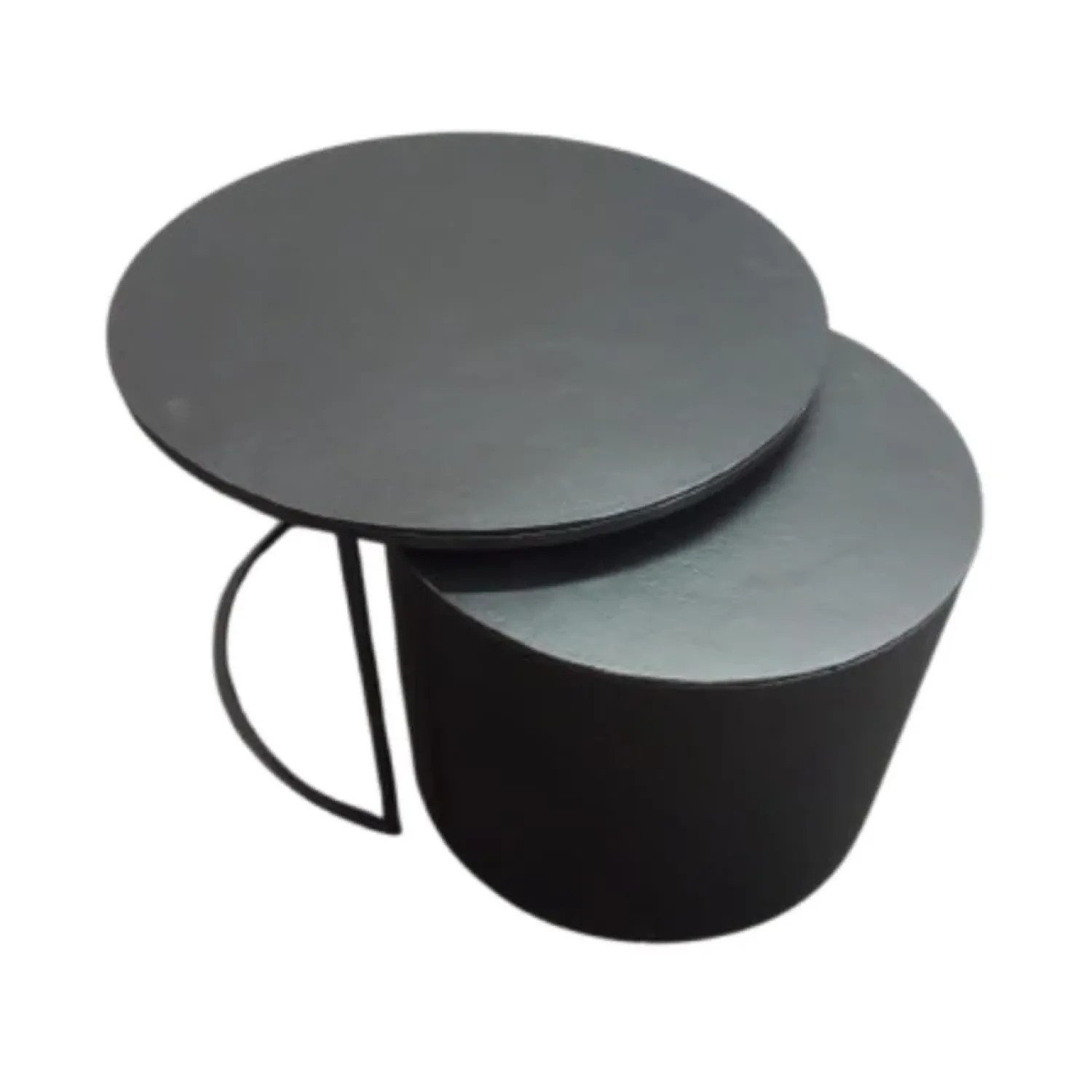 Furndea Salontafels|Salontafel Clara Zwart Set van 2