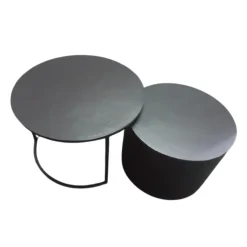 Furndea Salontafels|Salontafel Clara Zwart Set van 2