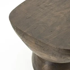 By Boo Bijzettafels|Salontafel Cobble Bruin 75cm