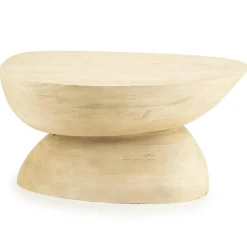 By Boo Bijzettafels|Salontafel Cobble Naturel 75cm