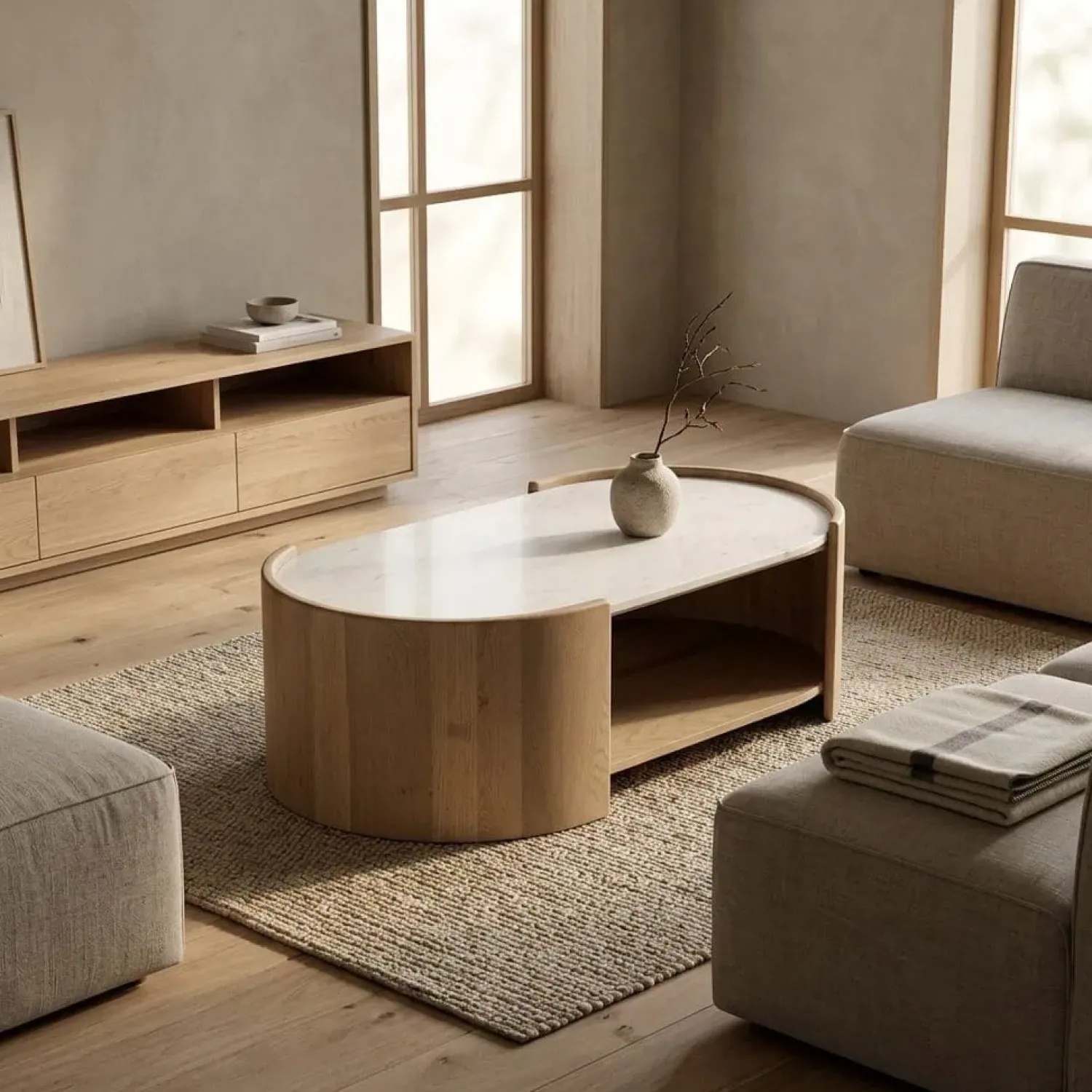 Eleonora Salontafels|Salontafel Don eikenhout 110cm