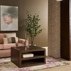 Furndea Salontafels|Salontafel Dortmund Walnoot 80cm