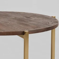 Label51 Salontafels|Salontafel Dox Espresso Hout 70cm