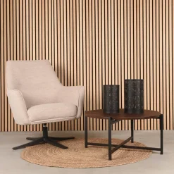Label51 Salontafels|Salontafel Dox Espresso Hout 70cm