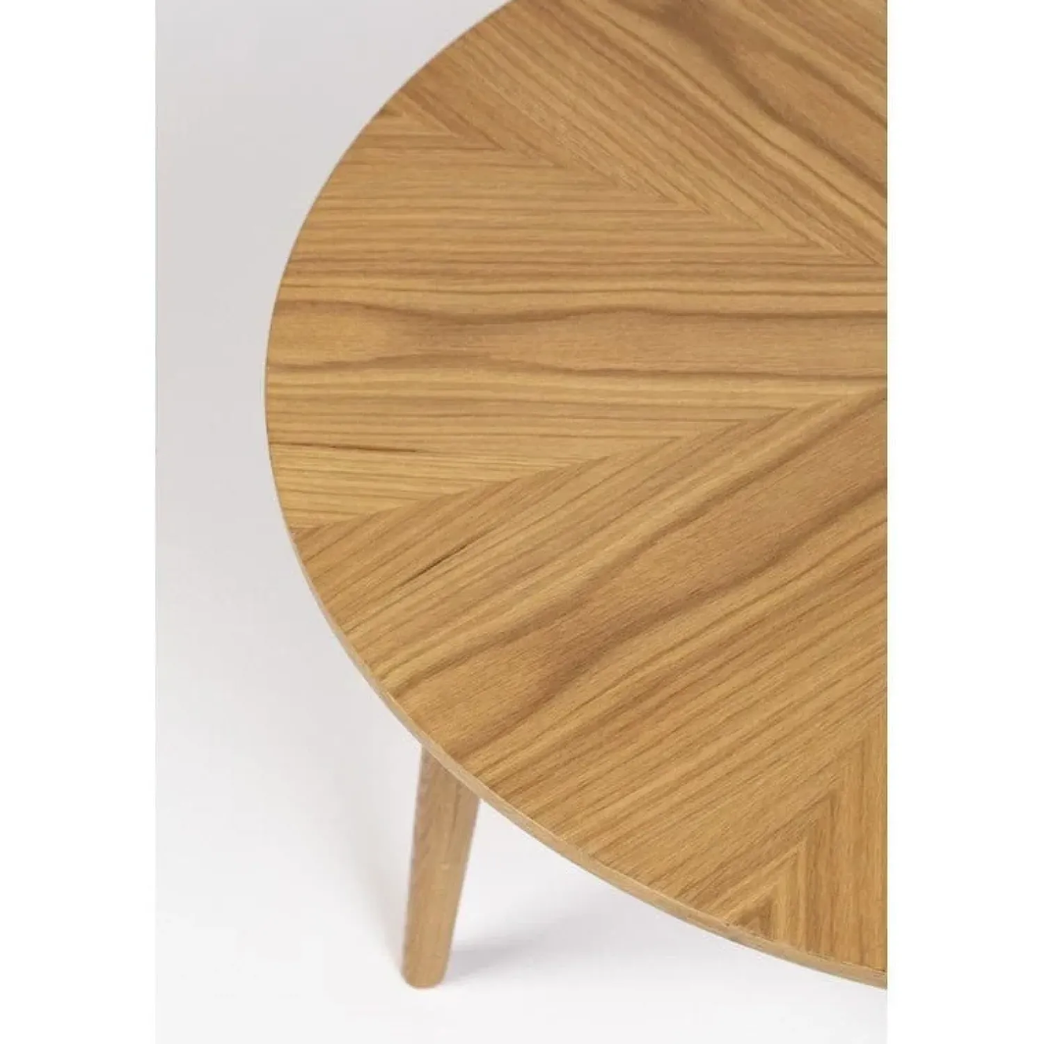 NORI Living Salontafels|Salontafel Fabio Rond Eikenhout 80cm
