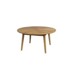 NORI Living Salontafels|Salontafel Fabio Rond Eikenhout 80cm